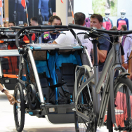 Children's bike trailers